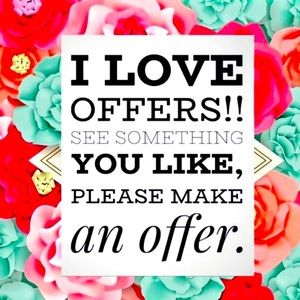 Make me a reasonable offer